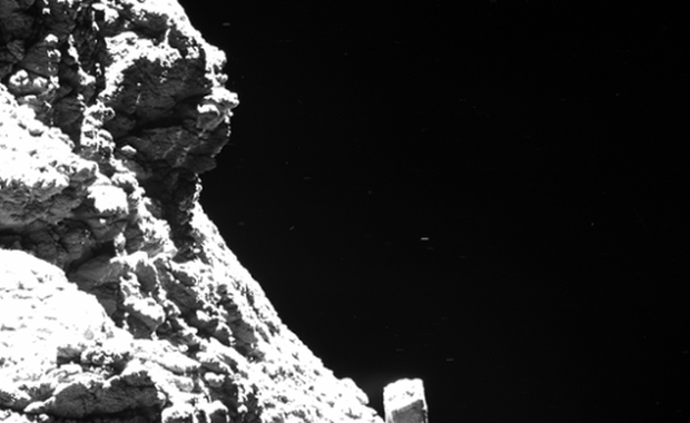 Gdzie jest Philae? Jakby machał na pożegnanie...