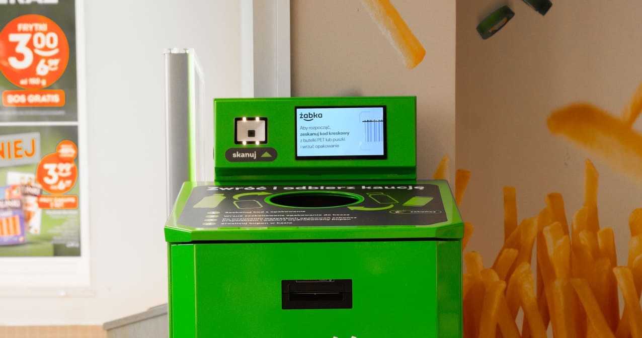Gdzie oddać butelki i puszki? /Żabka/materiały prasowe /INTERIA.PL