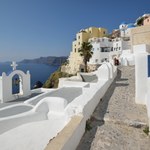 Gdzie są turyści? Santorini świeci pustkami
