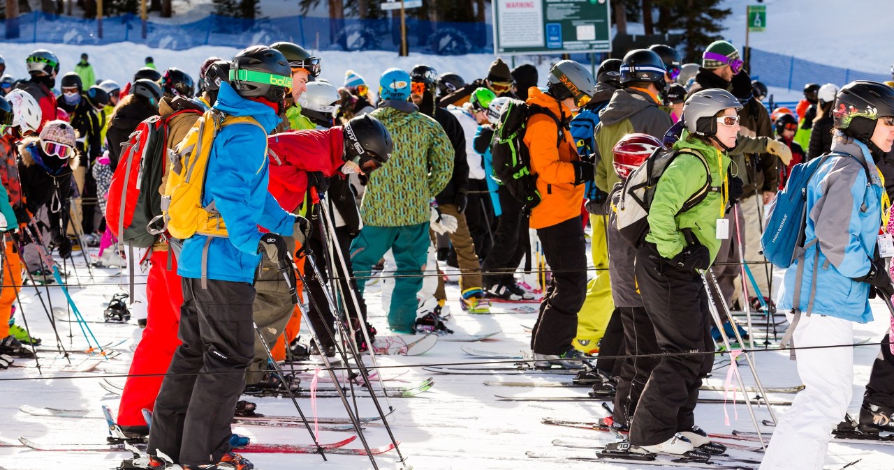 Gdzie unikać kolejek na stacjach narciarskich? /123RF/Picsel, 123RF/Picsel /Pixel
