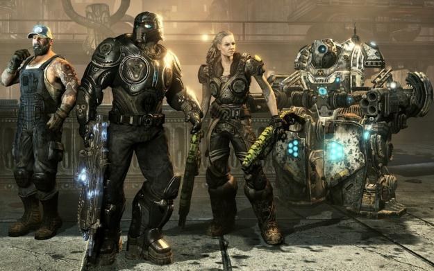 Gears of War 3 - motyw graficzny /Informacja prasowa