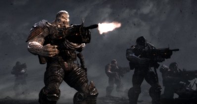 Gears of War 3 - motyw z gry /Informacja prasowa