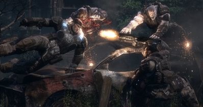 Gears of War - motyw z gry /Informacja prasowa