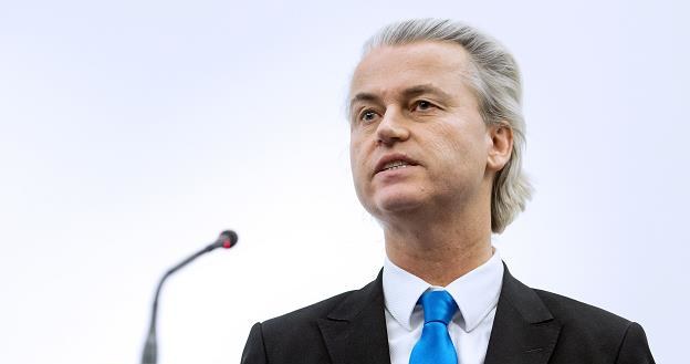 Geert Wilders, szef populistycznej i skrajnie prawicowej Partii na rzecz Wolności /AFP