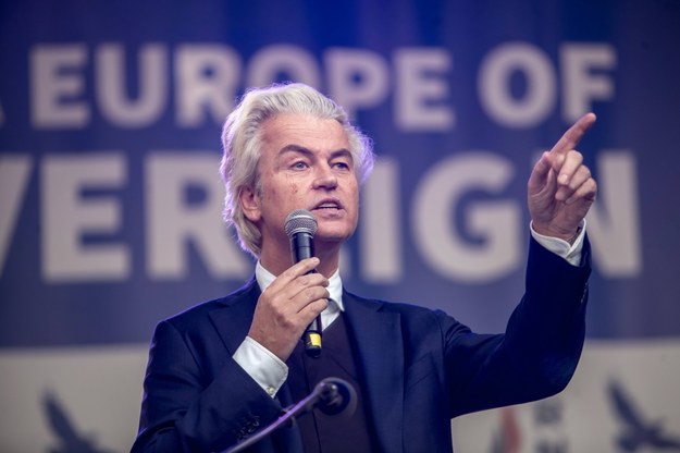 Geert Wilders /Martin Divisek /PAP/EPA