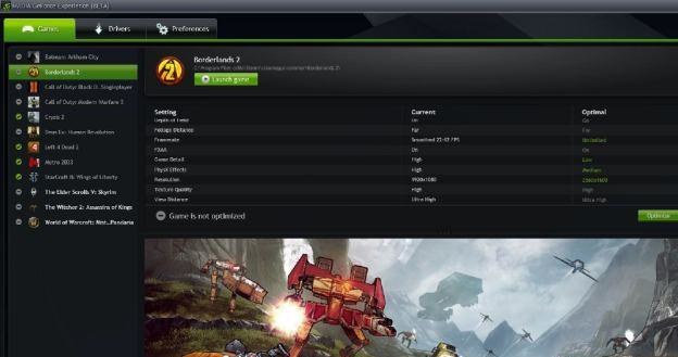 GeForce Experience - aplikacja wkracza w fazę beta /