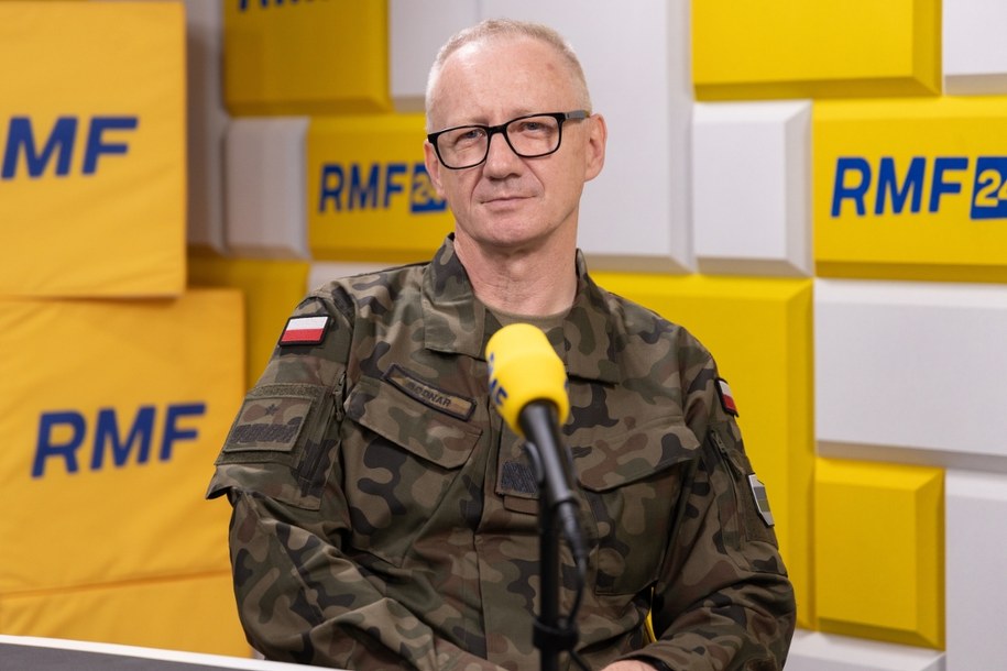 Gen. bryg. Mirosław Bodnar /Mikołaj Poruszek /RMF FM