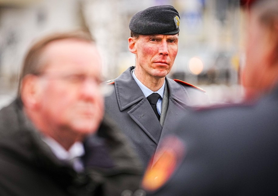 Gen. Christian Freuding na zdjęciu z 2023 r. /Kay Nietfeld  /PAP/DPA