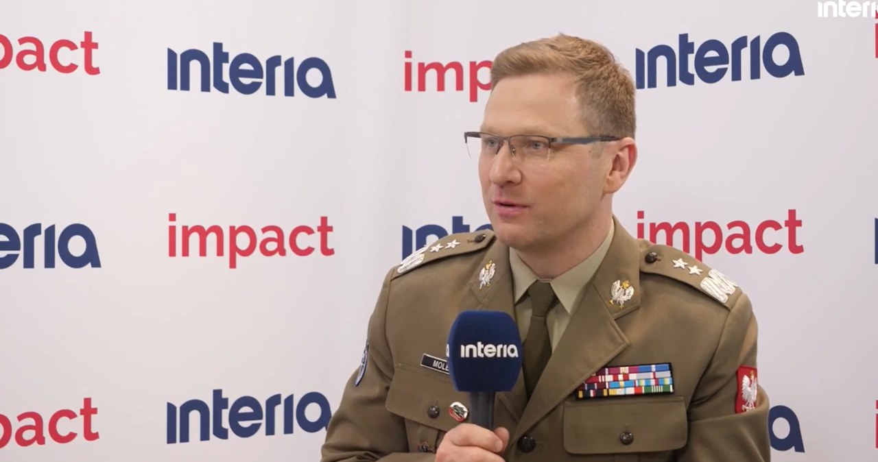 Gen. dyw. Karol Molenda był gościem Interii podczas kongresu Impact 2024 /Interia pl /INTERIA.PL