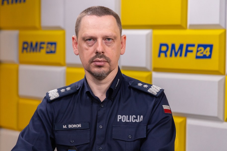 Gen. insp. Marek Boroń gościem Porannej rozmowy w RMF FM 10 czerwca 2026 /Mikołaj Poruszek /RMF FM