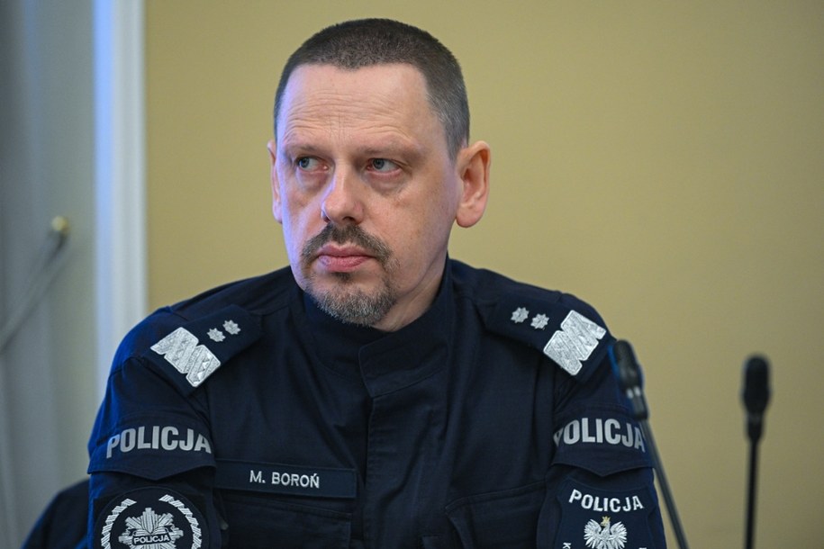 Gen. insp. Marek Boroń /Marcin Obara /PAP