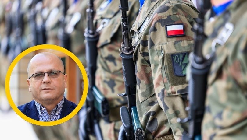 Gen. Jarosław Kraszewski ocenia pomysł powrotu do obowiązkowej służby wojskowej /Szymon Pulcyn /PAP