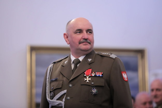 Gen. Jarosław Mika /Wojciech Olkuśnik /PAP