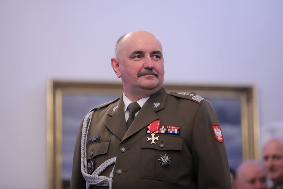 Gen. Jarosław Mika /Wojciech Olkusnik /PAP