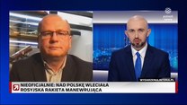 Gen. Kraszewski w "Gościu Wydarzeń": Samoloty mogły nie mieć czasu zniszczyć rakiety