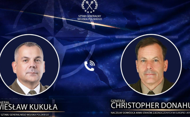 Gen. Kukuła rozmawiał z dowódcą armii USA o ochronie wschodniej flanki NATO