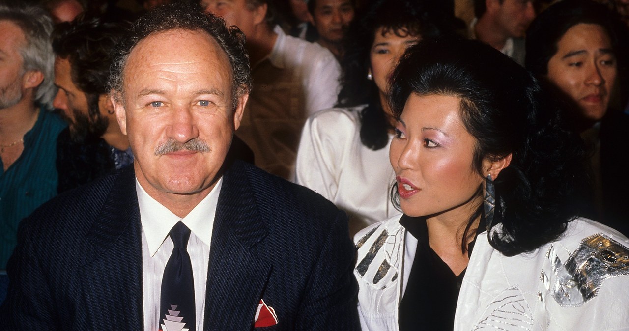 Gene Hackman i Betsy Arakawa w 1986 roku /Donaldson Collection /Getty Images