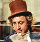 Gene Wilder jako Willy Wonka w filmie z 1971 roku /