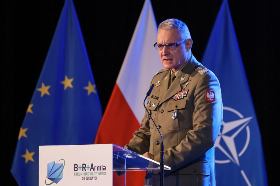 Generał broni Piotr Błazeusz /Paweł Supernak /PAP