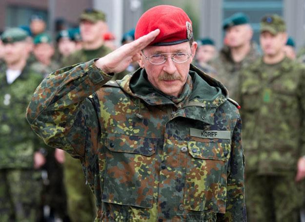 Generał broni Rainer Korff dowodzi Wielonarodowym Korpusem Północno- Wschodnim od 2009 r. /Polska Zbrojna