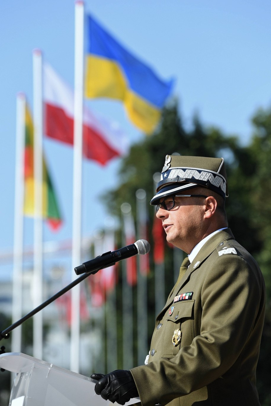 Generał brygady Jarosław Kraszewski /Wojciech Pacewicz /PAP