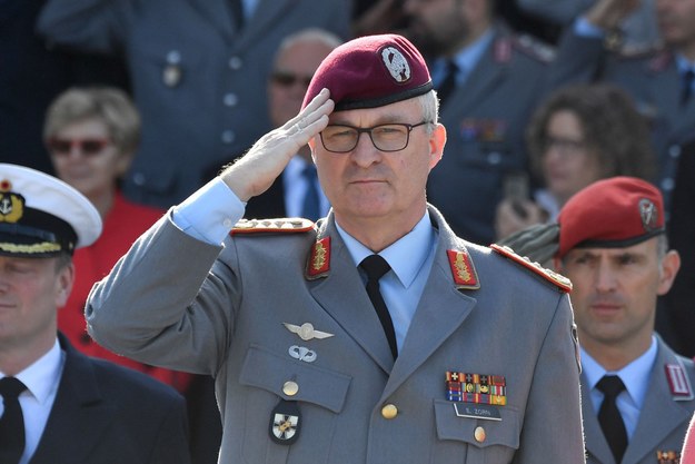 Generał Eberhard Zorn, generalny inspektor Bundeswehry /AFP