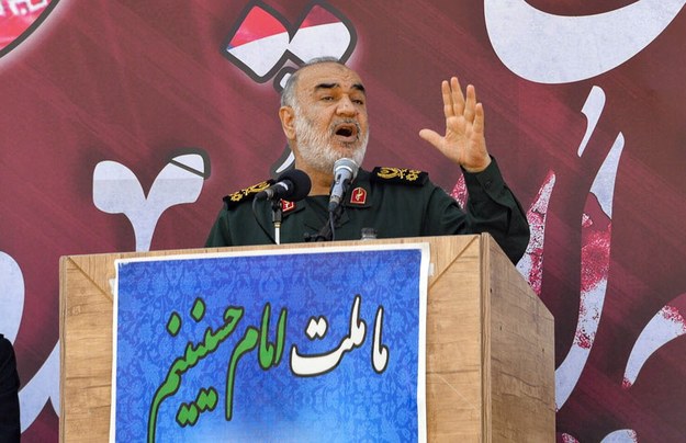 Generał Hosejn Salami /Amir Sadeghian /PAP/EPA