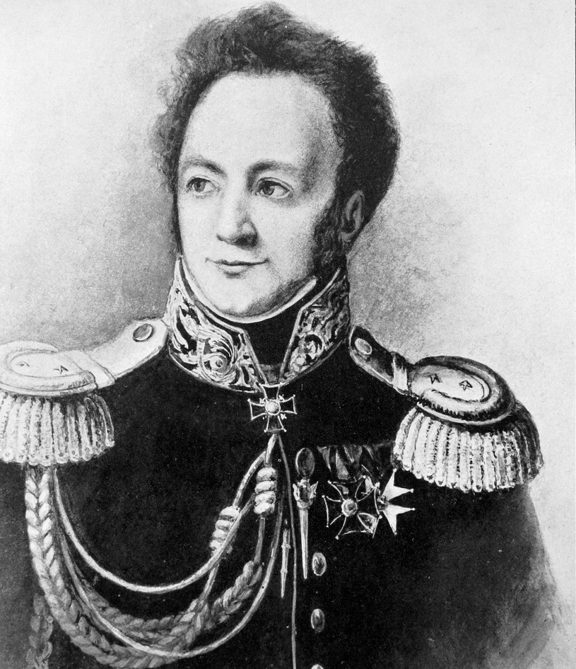 Generał Ignacy Prądzyński (1792-1850) /reprodukcja Piotr Mecik /Agencja FORUM