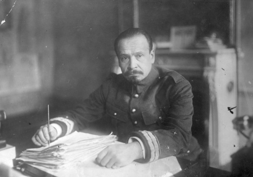 Generał Józef Haller, dowódca II Brygady Legionów, dowódca Armii Polskiej we Francji /Z archiwum Narodowego Archiwum Cyfrowego