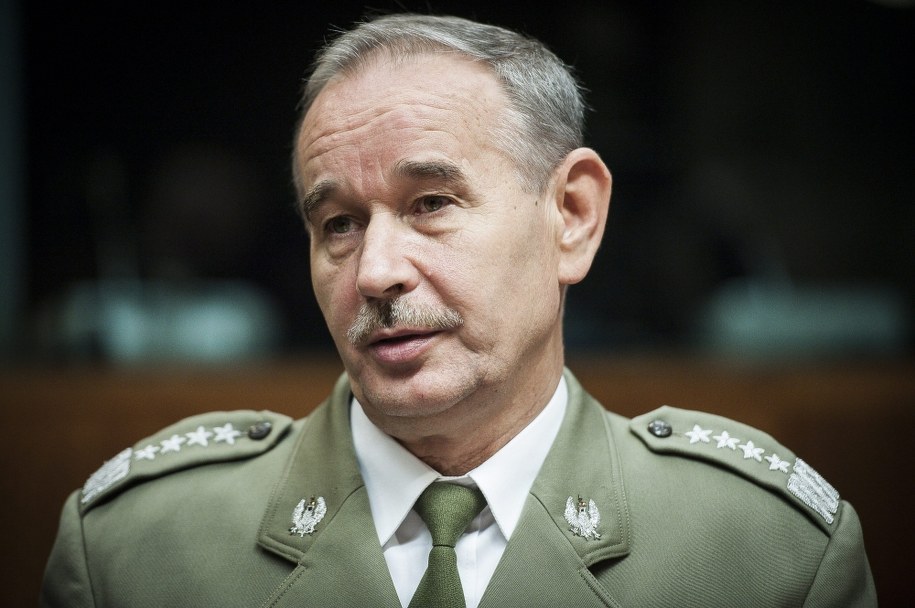 Generał Mieczysław Gocuł / 	Wiktor Dąbkowski    /PAP