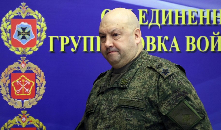 Generał Siergiej Surowikin /GAVRIIL GRIGOROV / SPUTNIK / KREMLIN POOL /PAP/EPA