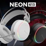Genesis Neon 613 – gamingowe słuchawki wokółuszne z podświetleniem RGB