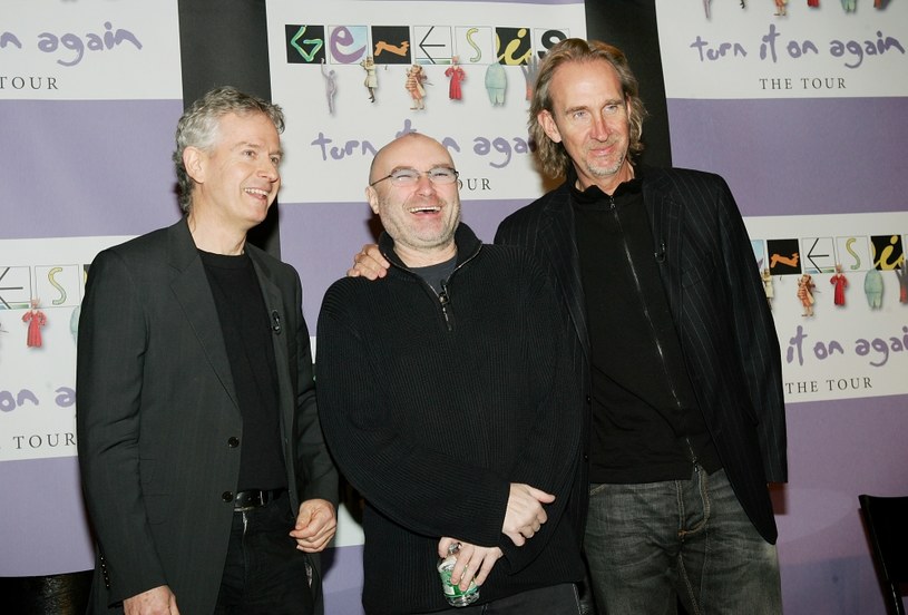 Genesis promując trasę "Turn It On Again" w 2007 roku /Evan Agostini /Getty Images