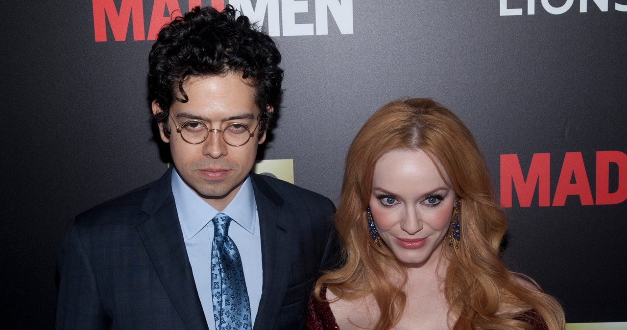 Geoffrey Arend i Christina Hendricks / Lars Niki /Getty Images