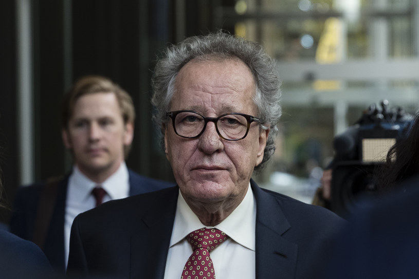 Geoffrey Rush przed sądem /Brook Mitchell/Getty Images /Getty Images