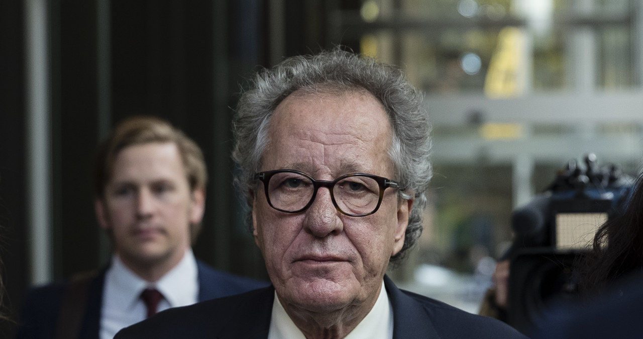 Geoffrey Rush przed sądem /Brook Mitchell/Getty Images /Getty Images