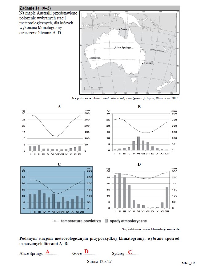 Matura 2017: Geografia Poziom Rozszerzony. Arkusz I Odpowiedzi ...