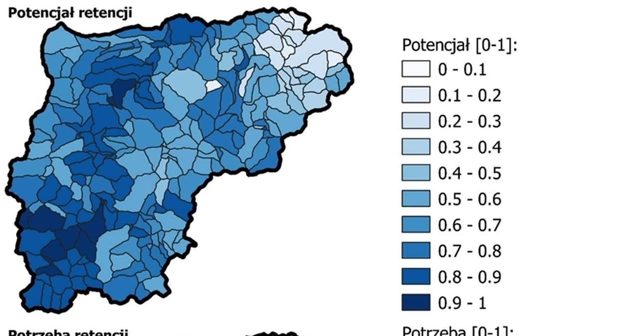 Geokoma - Potencjał i potrzeba retencji na Żywiecczyźnie /materiały promocyjne