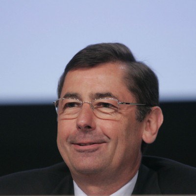 Georg Funke podczas spotkania w maju 2008 r. /AFP