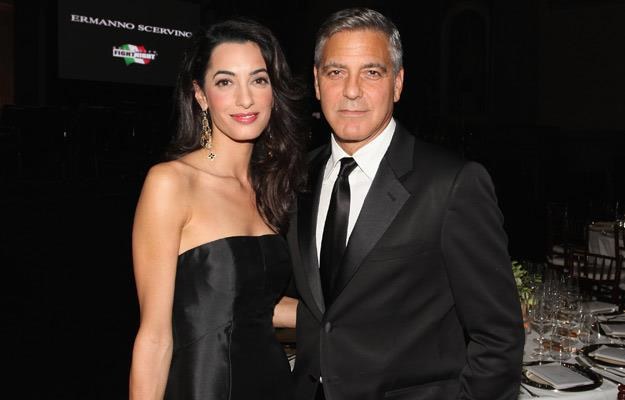 George Clooney i Amal Alamuddin, fot. Andrew Goodman /Getty Images