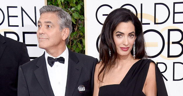 George Clooney i Amal Alamuddin znów się pokłócili! /Frazer Harrison /Getty Images