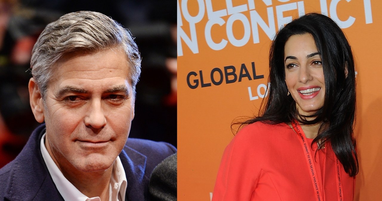 George Clooney i Amal Alamuddin /Ian Gavan, Eamonn M. McCormack /Getty Images