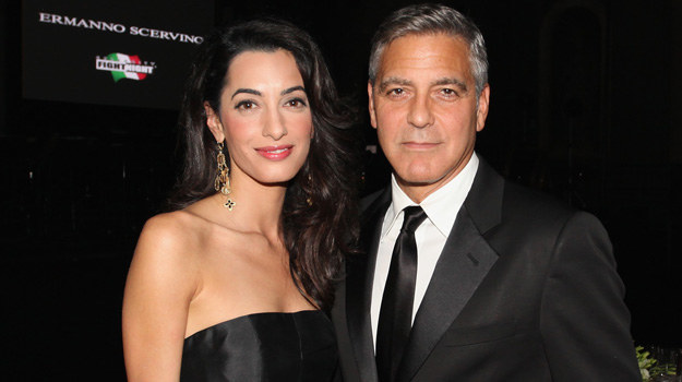 George Clooney i Amal Alamuddin /Andrew Goodman /Getty Images