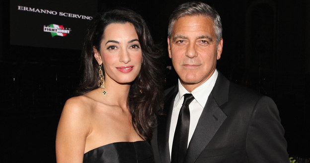 George Clooney i Amal Alamuddin /Andrew Goodman /Getty Images