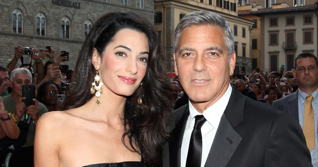 George Clooney i Amal Alamuddin /Andrew Goodman /Getty Images