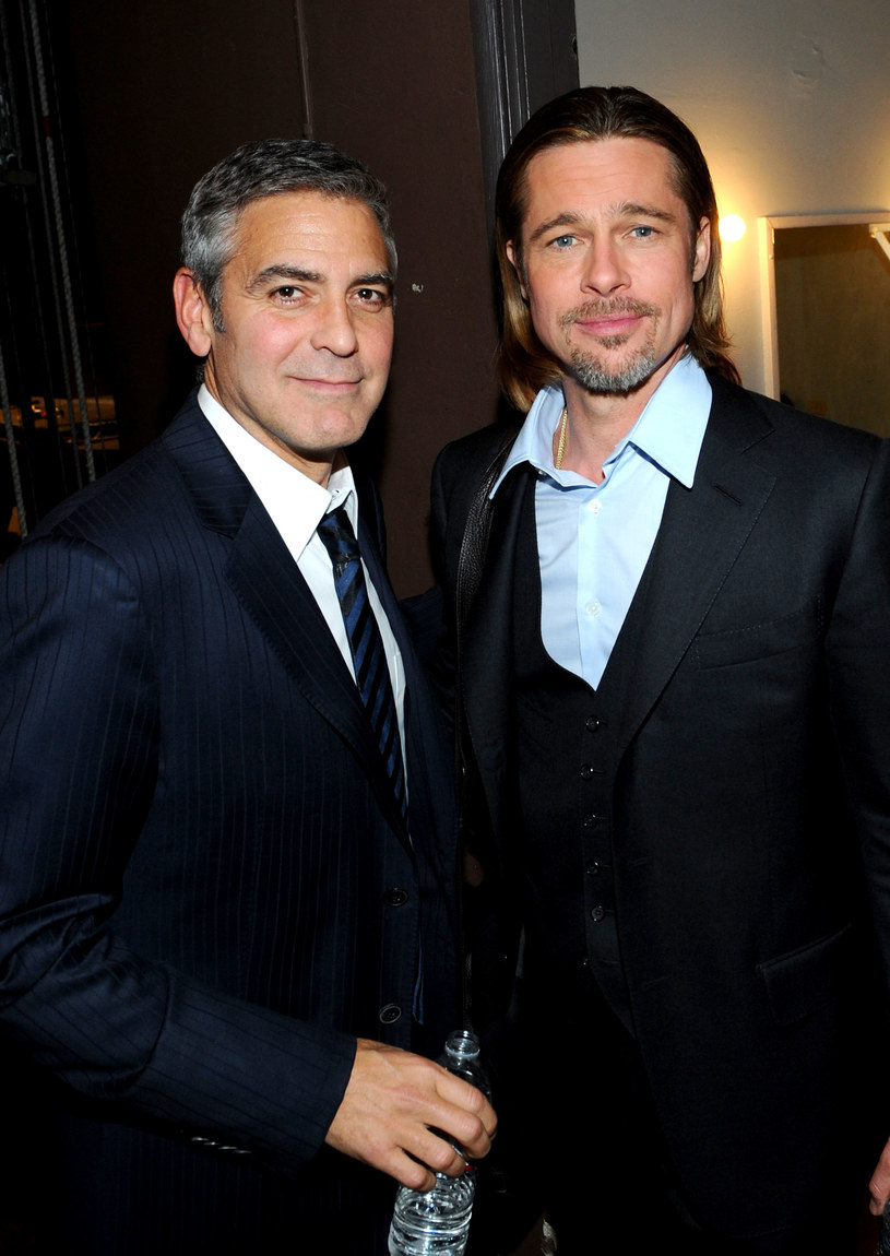 George Clooney i Brad Pitt /Michael Buckner  /Getty Images