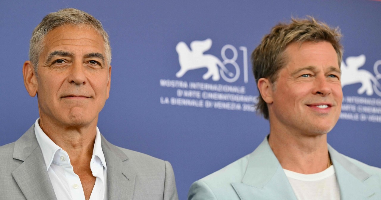 George Clooney i Brad Pitt /ALBERTO PIZZOLI /East News