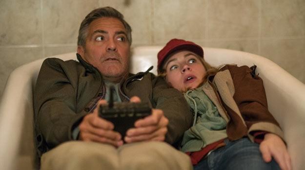 George Clooney i Britt Robertson w "Krainie jutra" /materiały dystrybutora