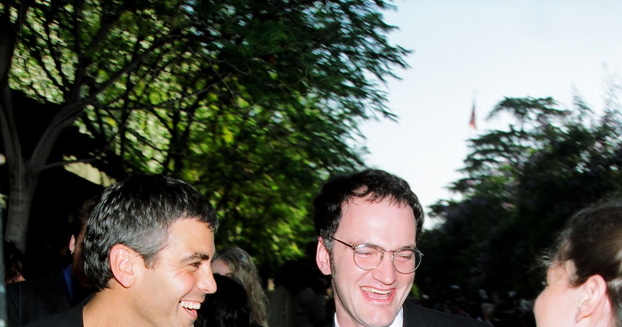 George Clooney i Quentin Tarantino w 1995 roku / Jeff Kravitz / Contributor /Getty Images