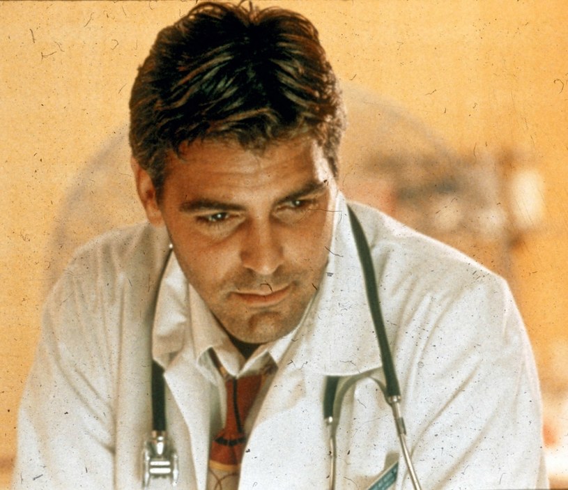 George Clooney jako doktor Doug Ross /Mary Evans Picture Library /East News